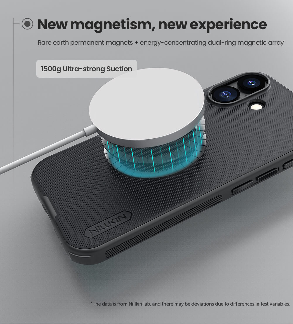 Чехол-крышка NILLKIN для Apple iPhone 17 6.3 (2025) (серия Frosted shield Pro Magnetic case)